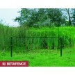 Pletivo DEKOLUX 400 mm | Zn+PVC | drát 3 mm | zelené | 10m